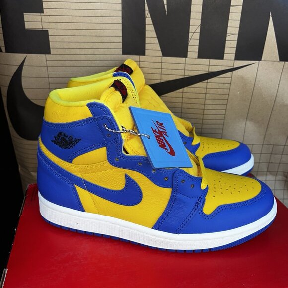 NEW Nike Air Jordan 1 Retro High OG Reverse Laney FD2596-700 Women Size 6 - Picture 1 of 9